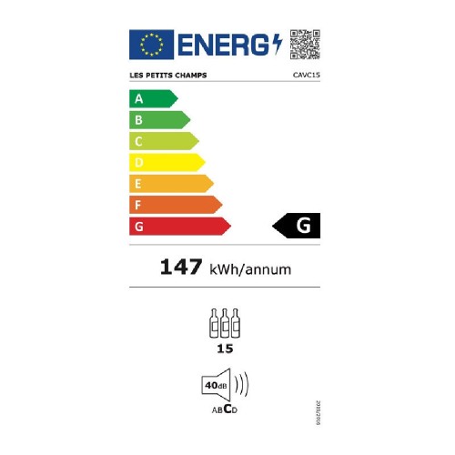 ΣΥΝΤΗΡΗΣΗ ΚΡΑΣΙΩΝ LES PETITS CHAMPS CAVC15 15Φ